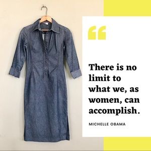 Casual/Elegant jean dress